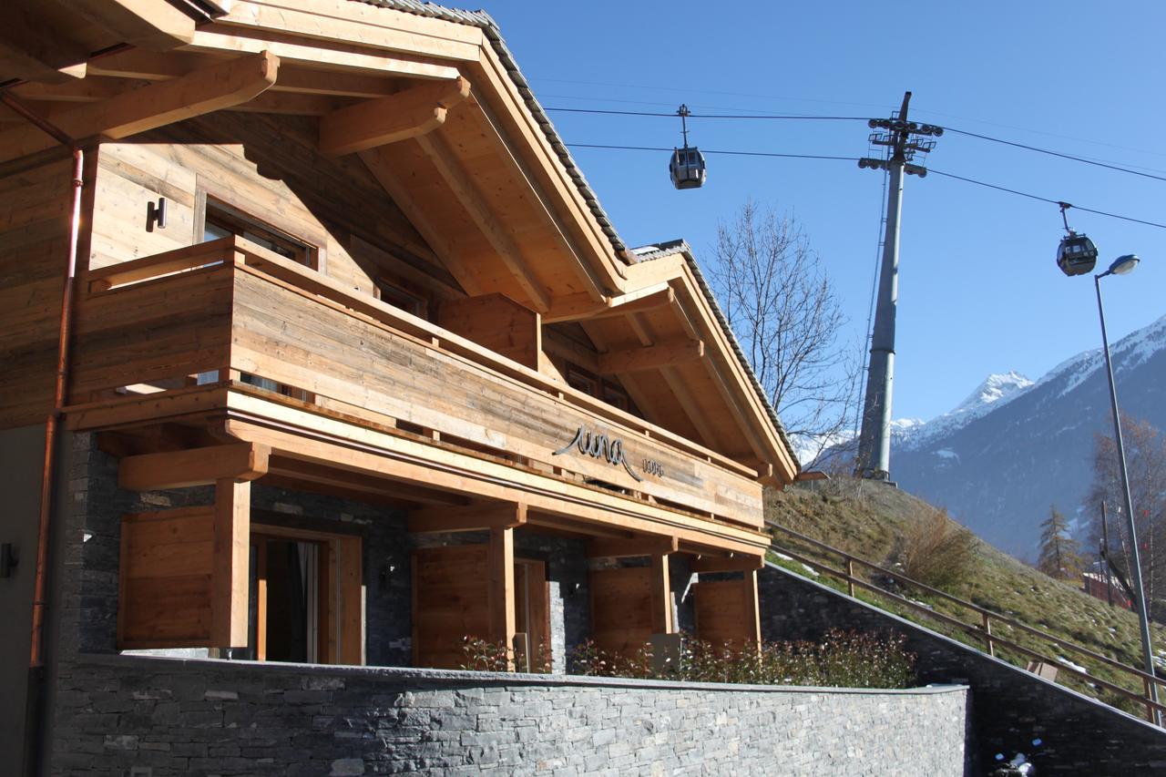 Una Lodge Le Châble Exteriér fotografie