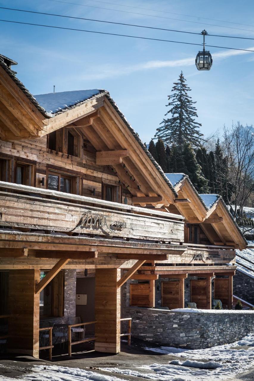 Una Lodge Le Châble Exteriér fotografie